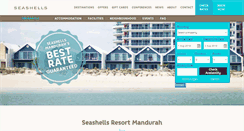 Desktop Screenshot of mandurah.seashells.com.au